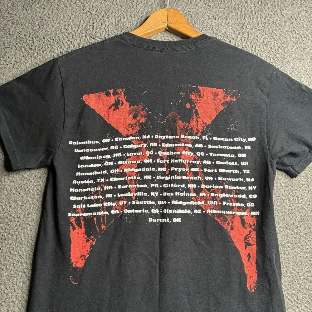 Three Days Grace Two-X Official 2024 Concert Tour Venue T-Shirt Size Small